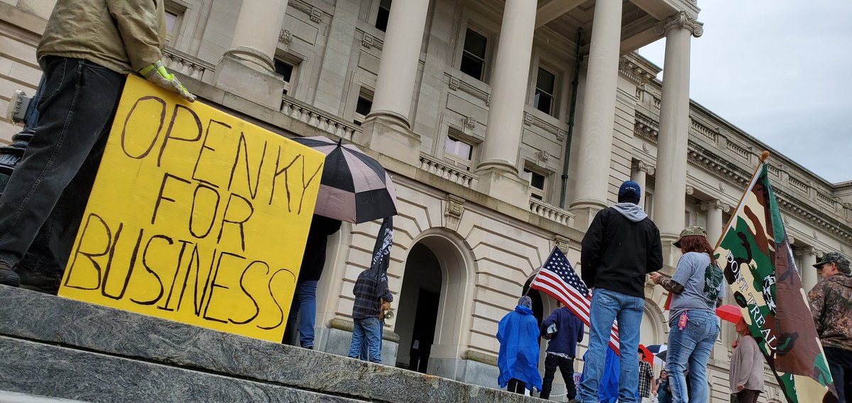 The speaker says  @GovAndyBeshear is a "lost cause."  #KYGov  #COVID19