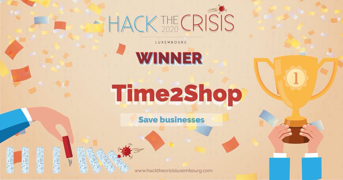 DoclerHoldingLU's tweet photo. ๐ฃ Congrats to the winner of the Save businesses category!
๐ The prize was handed out by @XavierBuck from @EuroDNS.
They won @LuxCityIncubโs prize and @ChinaLuxChamber memberships!
#HacktheCrisislu #Hackathon #Luxembourg https://t.co/DzGzMUWCA0