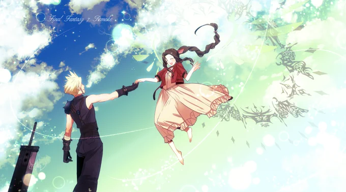 きみと 紡ぐ 未来
#FF7 #FF7R #クラエア #Clerith 
https://t.co/oD4XnCGJ4G 