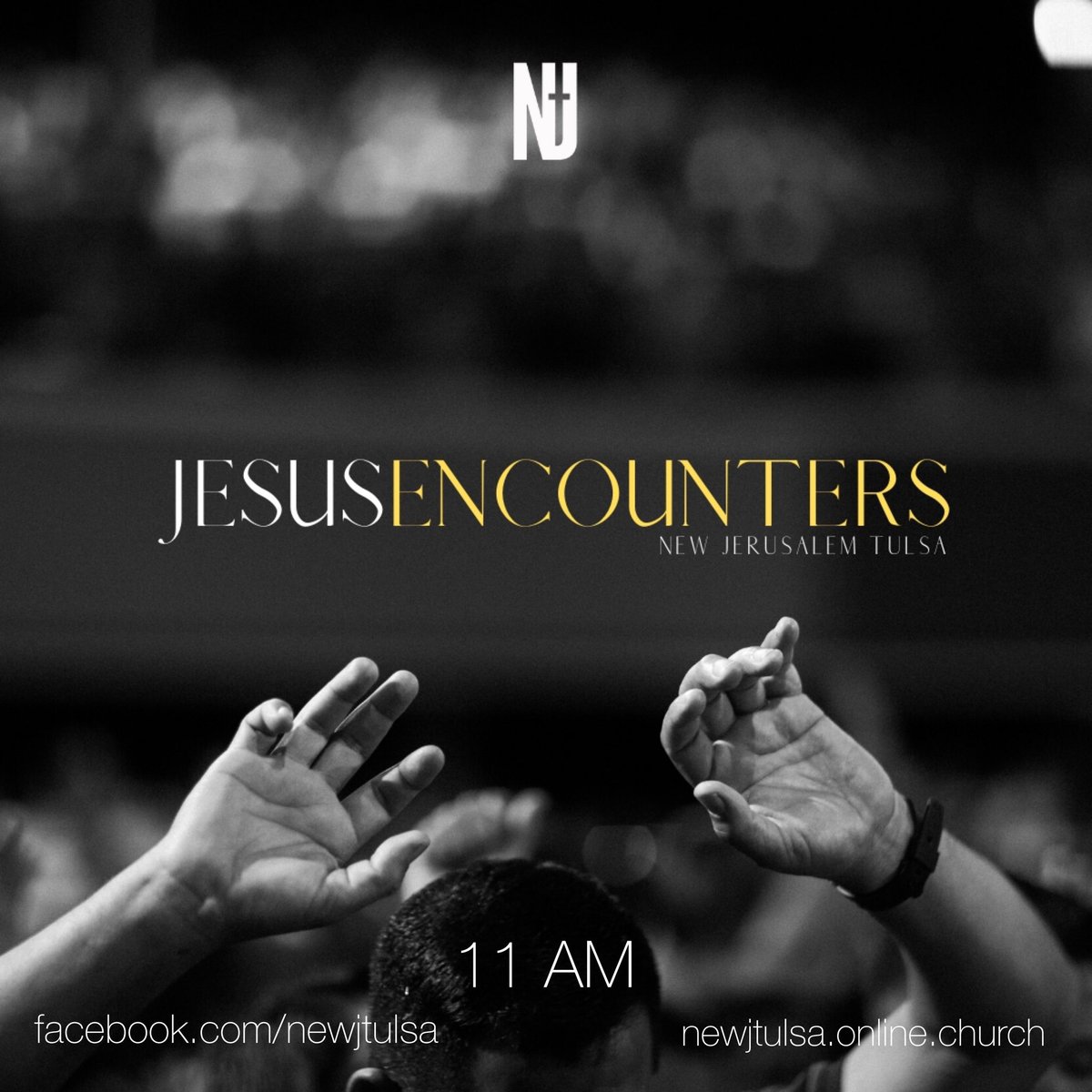 newjtulsa's tweet photo. You’re invited — come worship with us during our online service tomorrow morning! ☀️

We can’t wait to fellowship with you! 

#NewJTulsa #NewJStrong #NewJPrays https://t.co/VDounGrx16