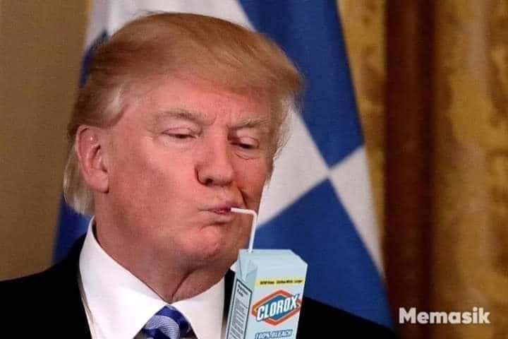 DavaStarr's tweet photo. Whatever the fuq Trump says
#BadMedicalAdviceIn5Words https://t.co/0Cp6tMJf0f