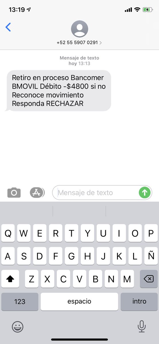 Silbyta's tweet photo. @bbva ¡me llegó esto para que tengan en cuenta! Para que investiguen, no tengo cuenta con ustedes por eso no hago caso, pero habrá gente que si caiga... https://t.co/pyo8vYbwLO