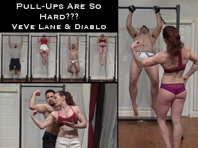 vevelane's tweet photo. Yes! And it's up on @clips4sale! Pull-Ups Are So Hard??? with @Diablo_NYC & me: https://t.co/UbxYxxf6Hu
@DoomMaidens
#fitness #strengthcomparison #strongwoman #humiliation https://t.co/dzPCeJ4TwB