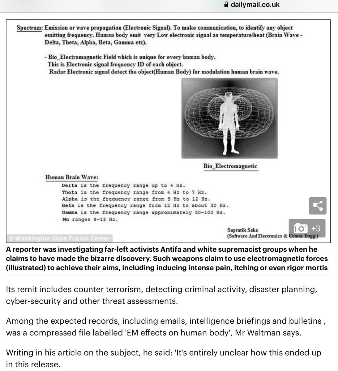 2018: “Washington  #FusionCenter accidentally sends strange “conspiracy theory” file along with  #FOIA describing “remote mind control” https://www.dailymail.co.uk/sciencetech/article-5638069/Government-accidentally-sends-strange-conspiracy-theory-file-describing-remote-mind-control.html