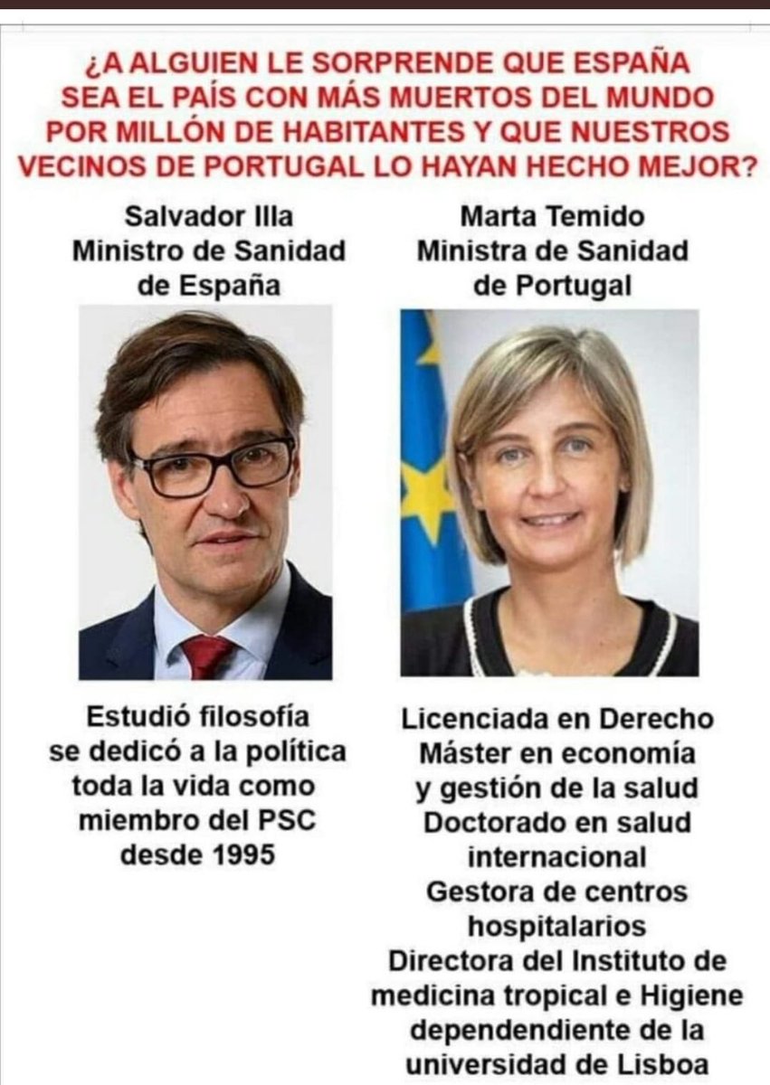 “A veces” las comparaciones dejan en muy mal lugar a nuestros políticos.