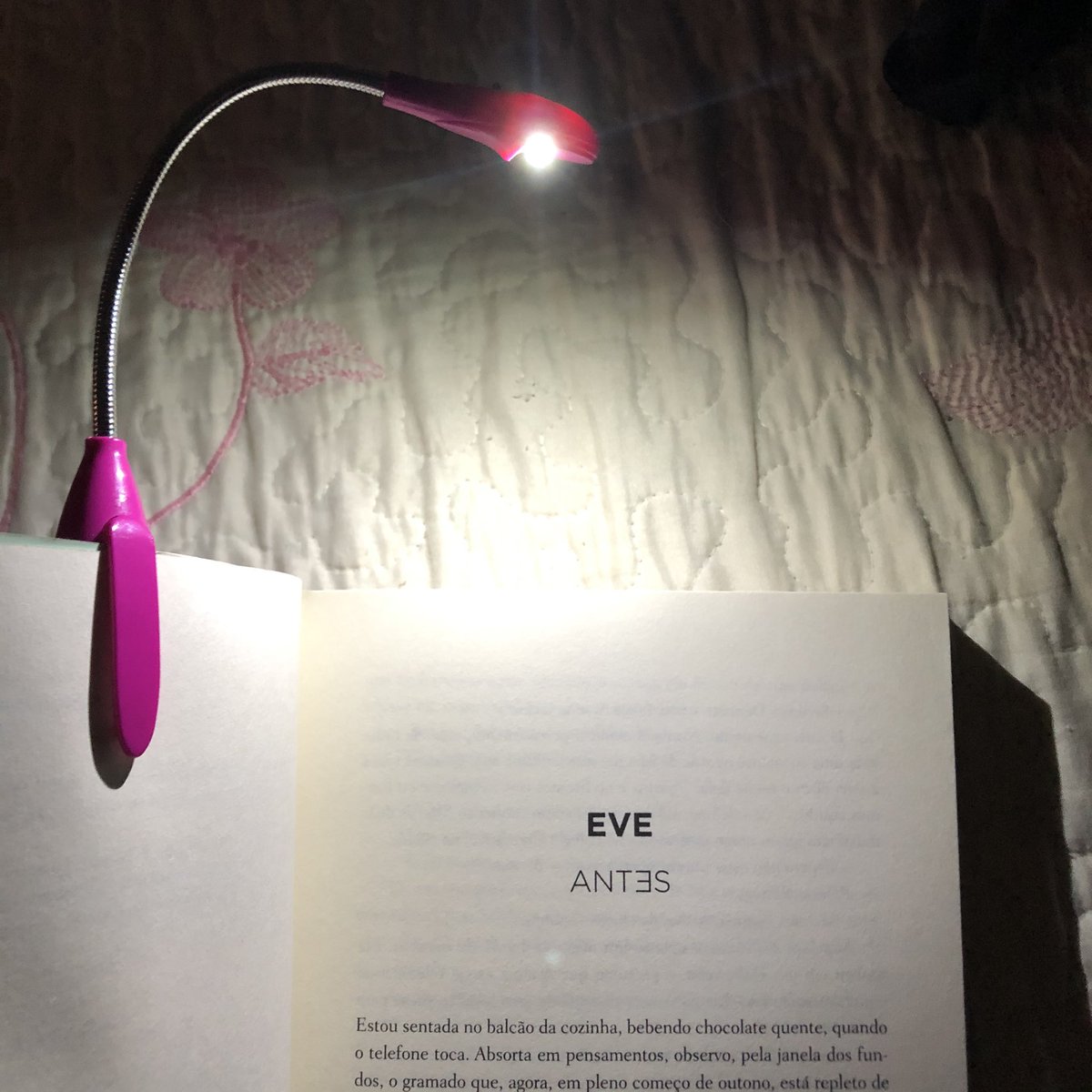 violwdavis's tweet photo. eu comprei uma mini led pra ler no escuro e to apaixonada https://t.co/Z2HXdRVnTj
