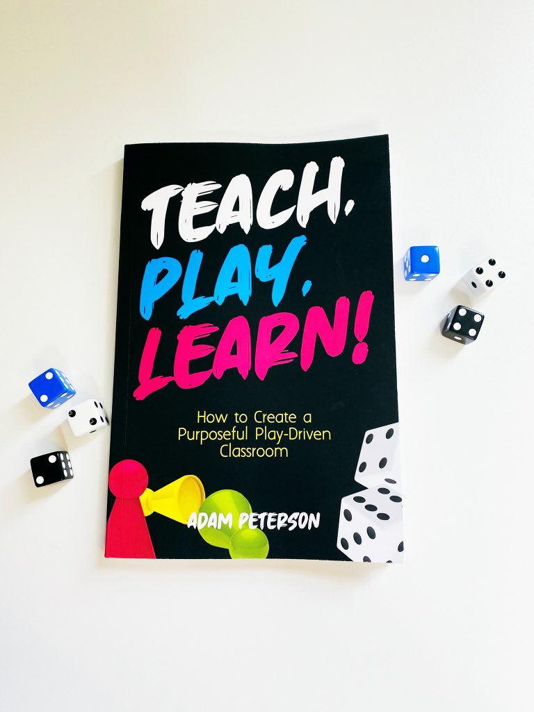 drlorielliott's tweet image. My copy arrived today and I can’t wait to read the final product! Congratulations, Adam!! 🥳🥳#teachplaylearn @teacherslearn2 @dbc_inc @burgessdave @burgess_shelley @TaraMartinEDU