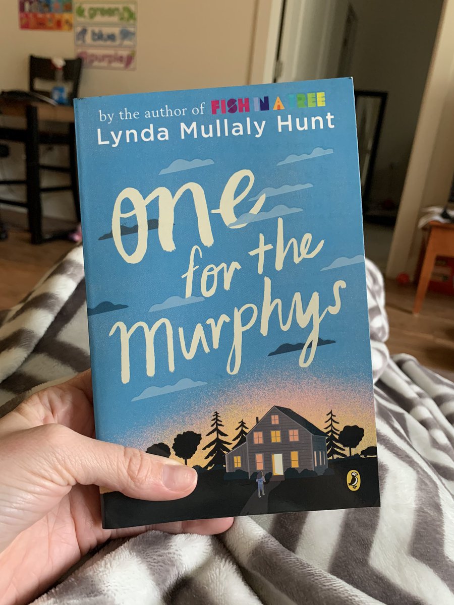 Christensen_A_N's tweet photo. I’m not a crier, but this one really got me. Started it this afternoon, couldn’t put it down, so I finished it. Highly recommend it to anyone, especially my students!! #OneForTheMurphys https://t.co/9iDRaBv6rx