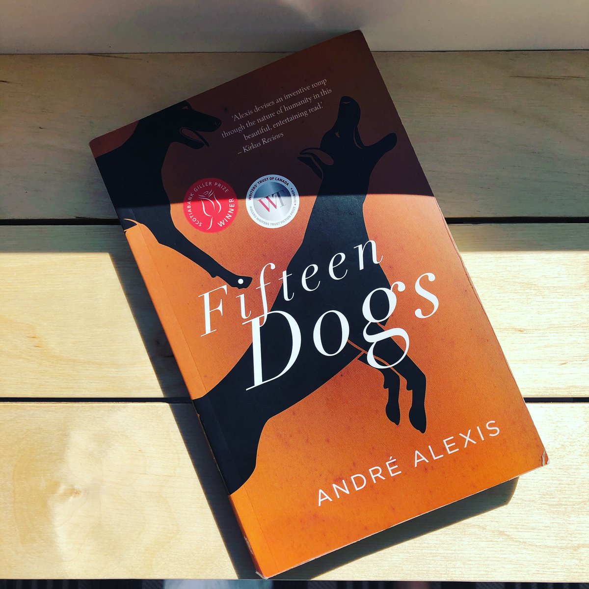 37/52Fifteen Dogs by André Alexis. ... #52booksin52weeks  #2020books  #booksof2020  #pandemic-reading