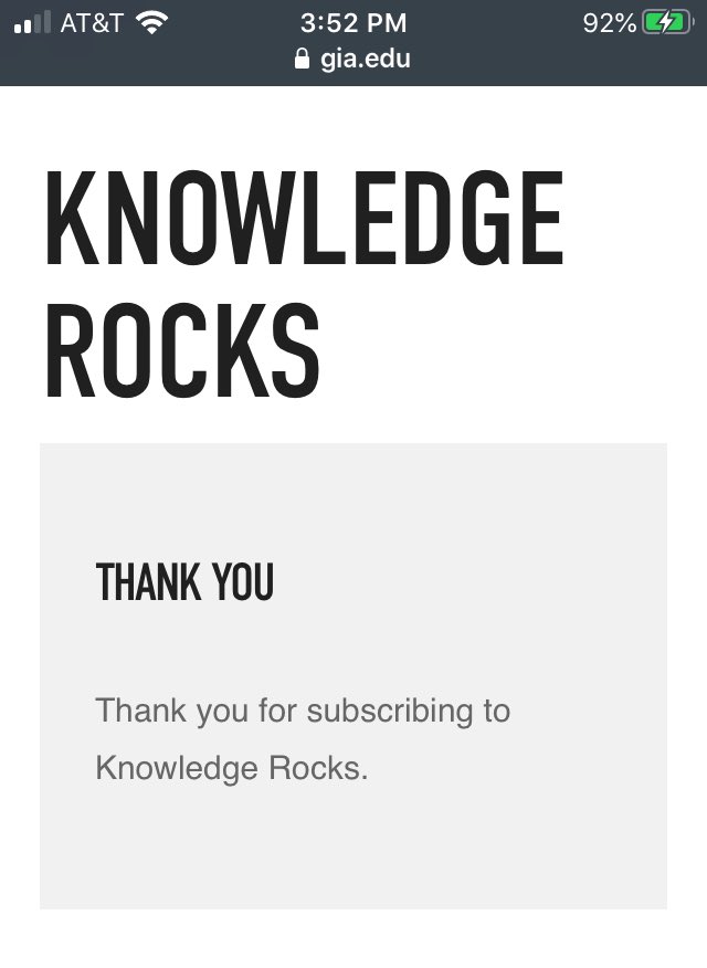 tejalbhakta's tweet photo. Yup, this is how I roll. #knowledgerocks ⁦@GIAnews⁩ #gemology https://t.co/0wJz3glTZj