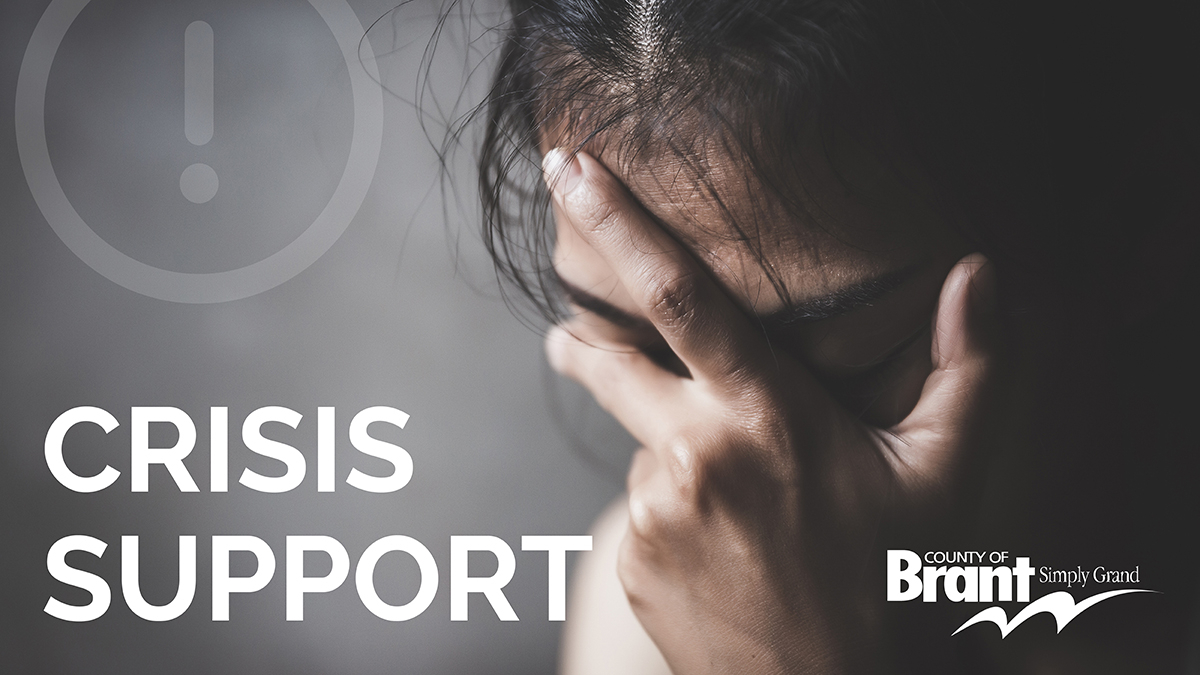 BrantCommunity's tweet photo. The County of Brant has a number of online Crisis Support resources available on the Brant Cares page of our website. Visit https://t.co/PQ1vsmsZdu - please see the Crisis Support section.
We encourage those seeking support to reach out to the organizations listed.
#BrantCares https://t.co/HZncNupeIT