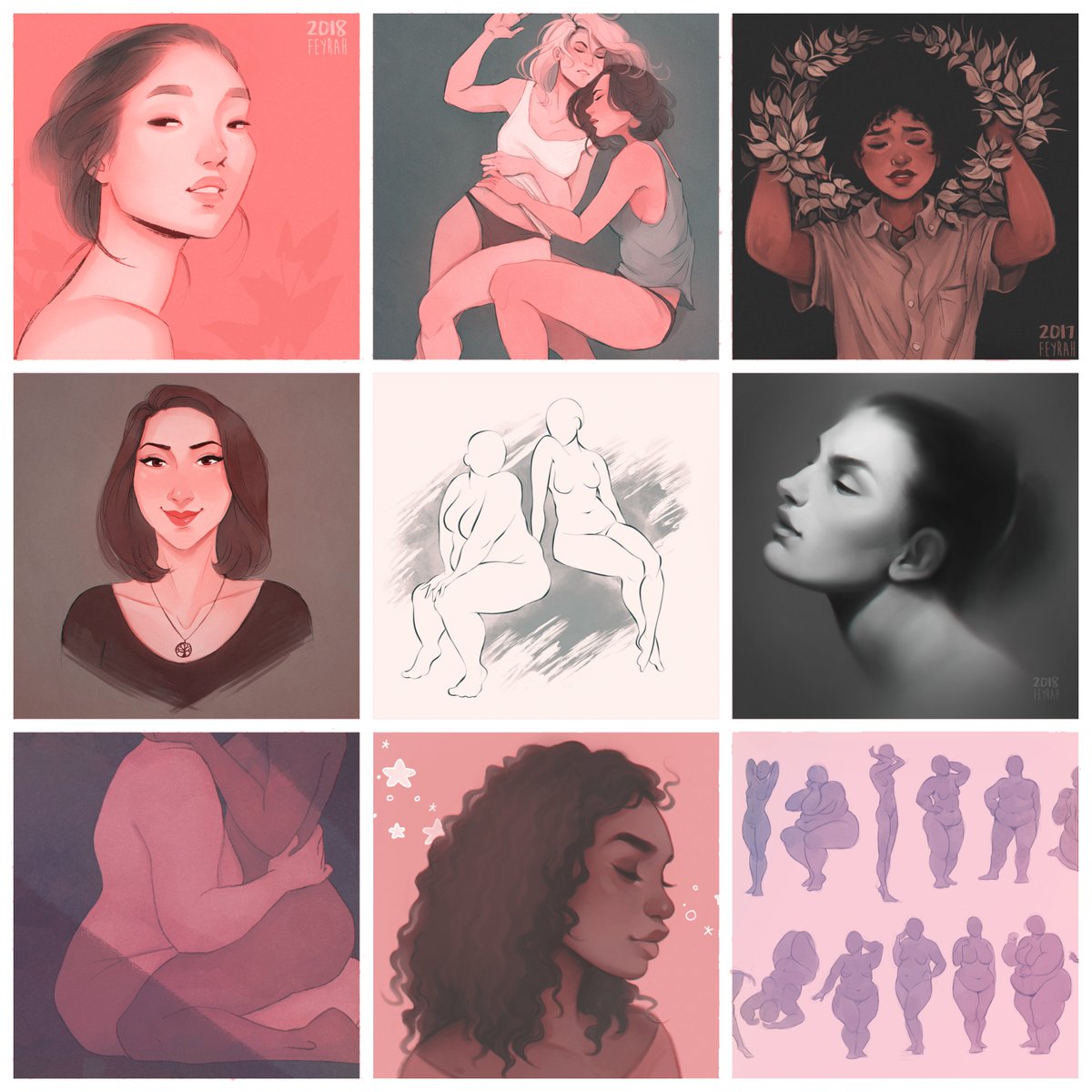 i heard there's a #pinkart hashtag? 
