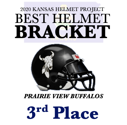 kshelmetproject's tweet photo. In 3rd place, with 601 votes, the Prairie View Buffalos! @PVBuffaloFTBALL https://t.co/efw1AL0YBZ