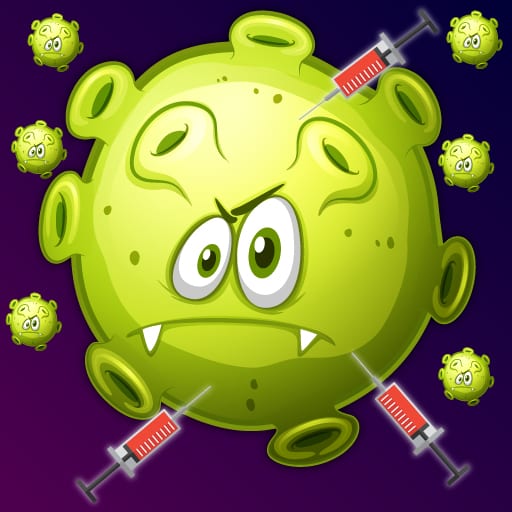 Dangerous virus strains are spreading anywhere.  Kill them from becoming vaccinated.  PlayNow!  Mouse / Tap  ##corona ##covid19 ##top ##virus #Action #best #html5 #mobile fun-arcade.com/kill-the-coron…