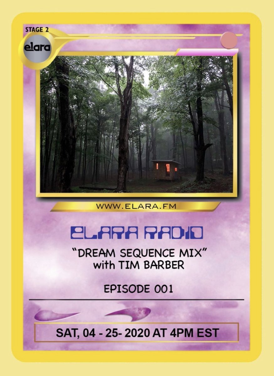 timobarber's tweet image. i made a mix for @ElaraPictures : elara.fm