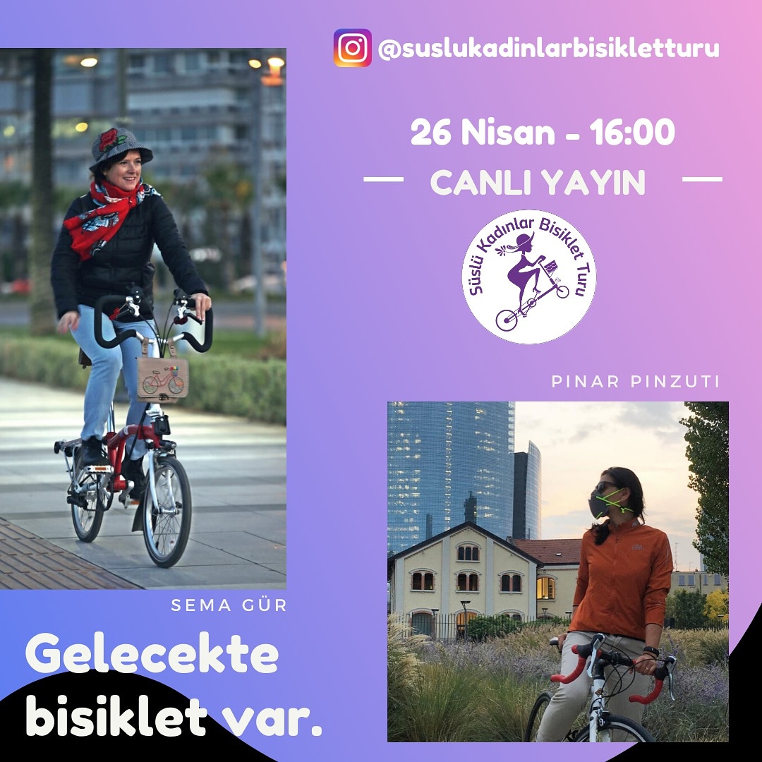 Hadi sohbete buyrun.
Bisiklet adına güzel şeyler oluyor ve bu haberleri sizlerle paylaşmak için can atıyoruz.
Pazar saat 16:00 da Instagram hesabımızda canlı yayındayız.
Instagram : suslukadinlarbisikletturu
<a href="/Suslu_Kadinlar/">Süslü Kadınlar</a> #bike #bisiklet