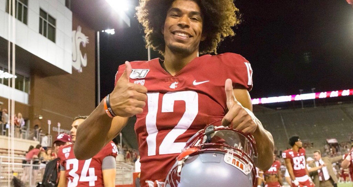 Washington State WR Dezmon Patmon, the pride of Patrick Henry High, goes to Indianapolis in the 6th round of the #2020NFLDraft.