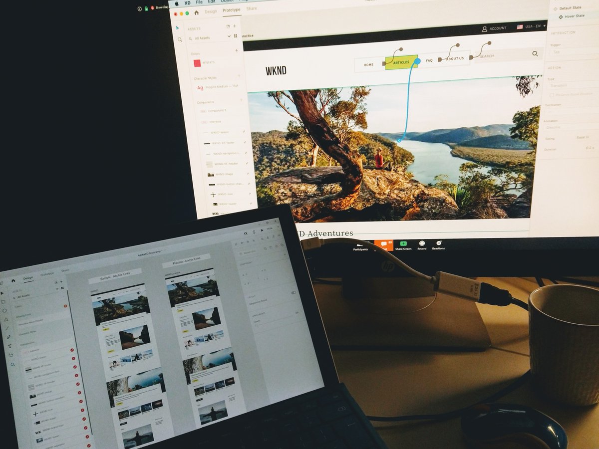 gcgleeson's tweet image. Really enjoyed attending #AdobeXD #UXbootcamp #event😀was a great success with over 200 participants remotely learning and networking🌐!! Super informative, thanks @dasilva_jill &amp;amp; team👏🏻#uxdesign #userexperiencedesign #designprocess #DesignThinking
