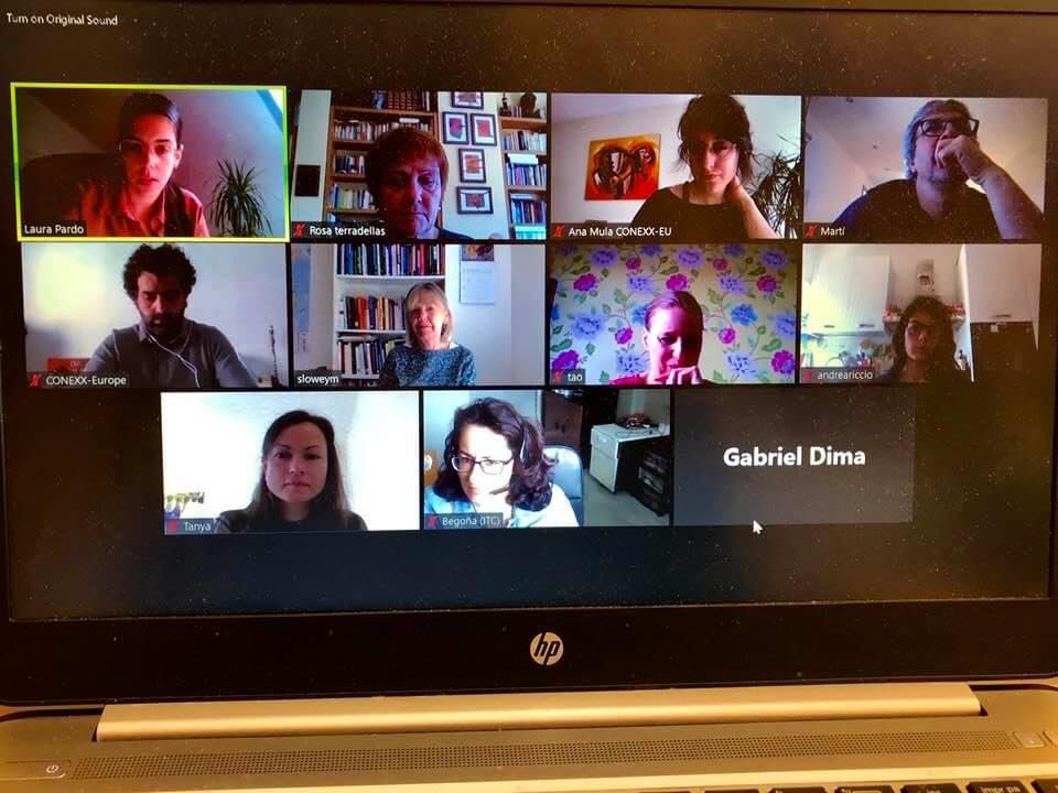 CatedraRSS_UdG's tweet photo. Maria Rosa Terradellas es reuneix amb el grup #CONEXXEurope amb relació al projecte #EUSRExcel.

#responsabilitatsocialuniversitaria #responsabilitat #reunio #projecte #projecteeuropeu

Més info: https://t.co/3kOHUJWr53 https://t.co/uzern5S0ih