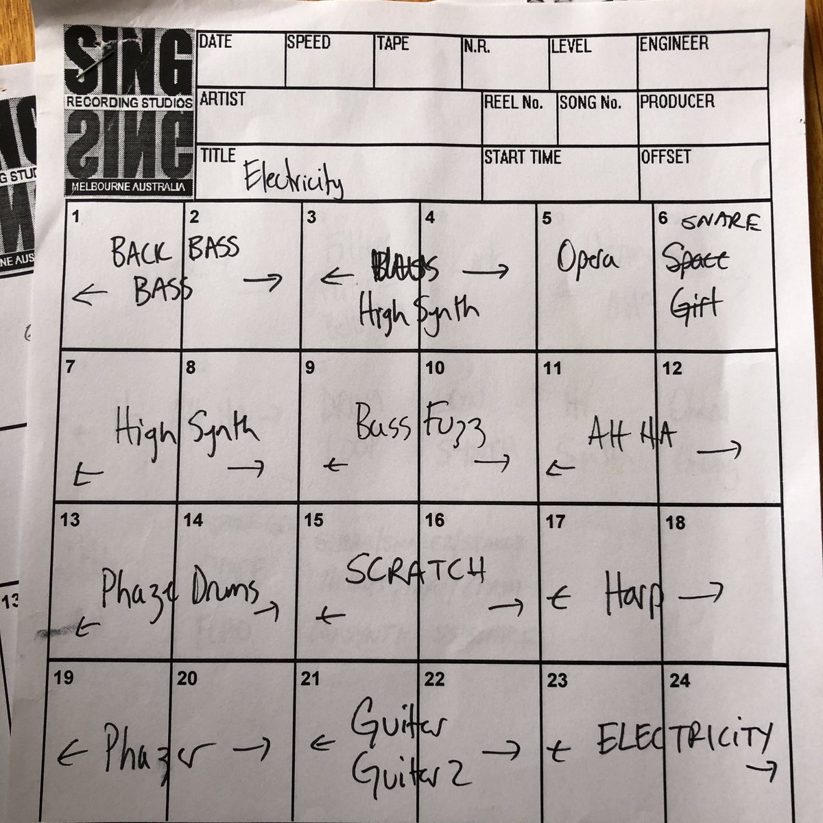 TheAvalanches's tweet image. ELECTRICITY- 

#TimsTwitterListeningParty #sinceileftyou