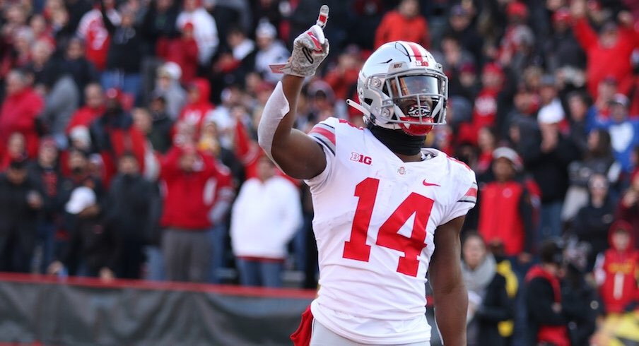 OhioStateSport2's tweet photo. With the 220th pick in the @nfl #draft the @Chargers select, the all time leader in receptions at The Ohio State University, @KayJayHill WR #gobucks #ohiostate #buckeyes #football #nfl #nfldraft https://t.co/leGKK51TKz