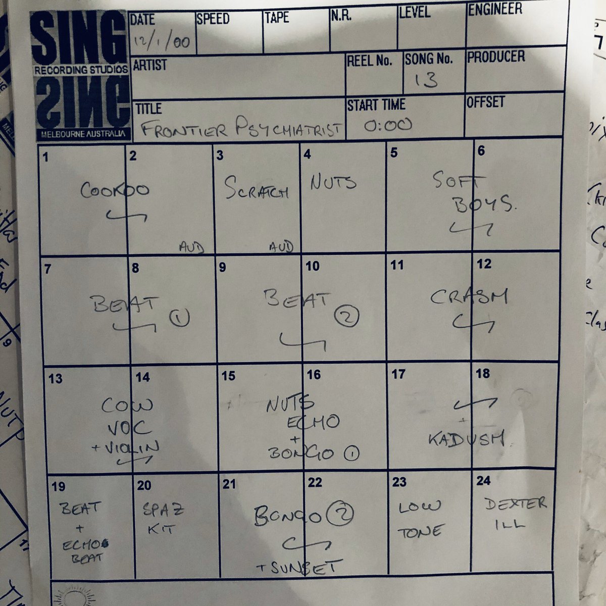 TheAvalanches's tweet image. Frontier was a fucker to mix . Here’s the original compressor &amp;amp; Neve settings if anyone’s interested ! 🤓 

#TimsTwitterListeningParty #sinceileftyou