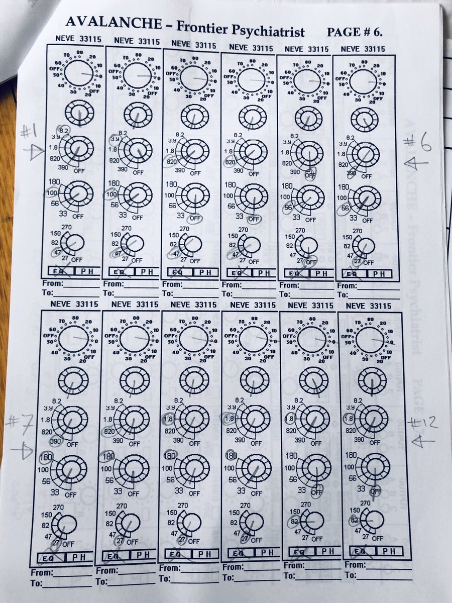 TheAvalanches's tweet image. Frontier was a fucker to mix . Here’s the original compressor &amp;amp; Neve settings if anyone’s interested ! 🤓 

#TimsTwitterListeningParty #sinceileftyou