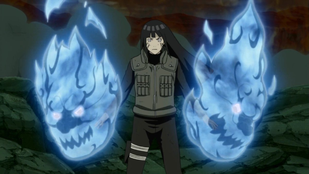 HinataHinata always came short with her abilities. She was viewed as a failure to her family because she wasn& #39;t strong enough and always fell behind. After her father deeming her not fit to lead the clan she was later disinherented and then assigned to the care of Kurenai.