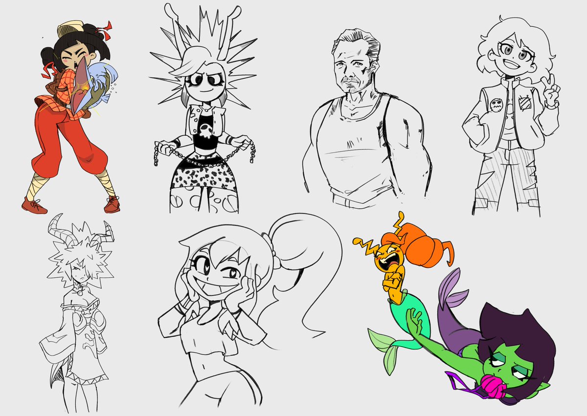 Here are some Sketch donations! thank you so much to the people who supported the project yesterday on Twitch :D