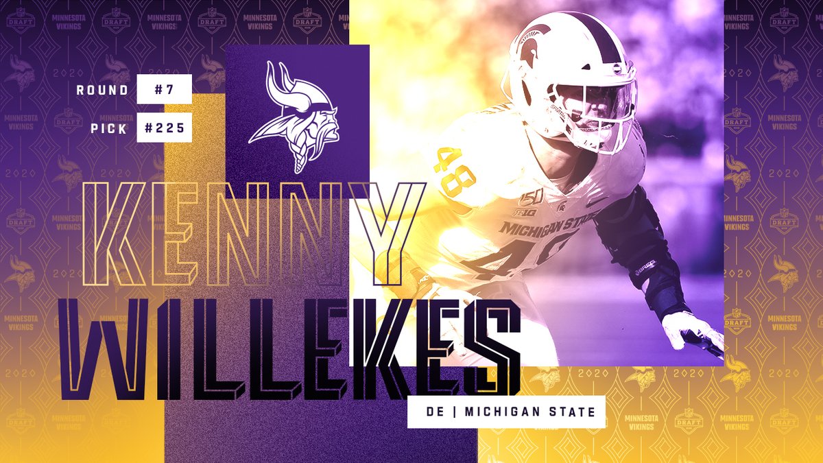 Vikings's tweet photo. Welcome to the #Vikings, @kennyw97! https://t.co/qWr1d5HTxJ