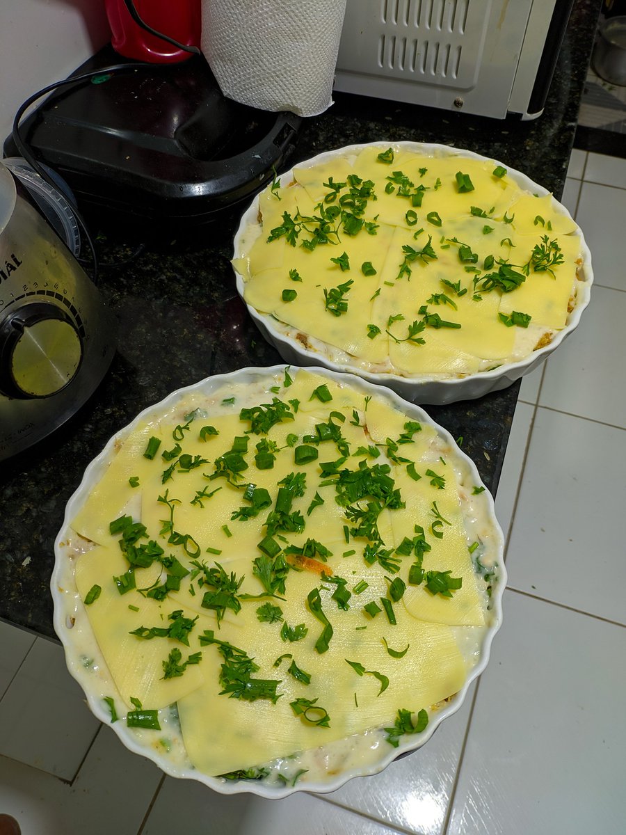 andreafrf's tweet photo. Fiz até um escondidinho de bacalhau pra comemorar as três fadas na final do #bbb20 #euacreditoemfadas https://t.co/fiQ5xjlKwt