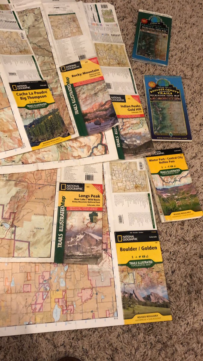 Looking at maps and dreaming of future hike. A thread.