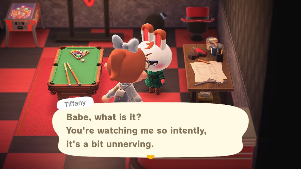 reindeermeat's tweet photo. #AnimalCrossing #ACNH shifty eyes, who me? https://t.co/EcTRvfWMwN