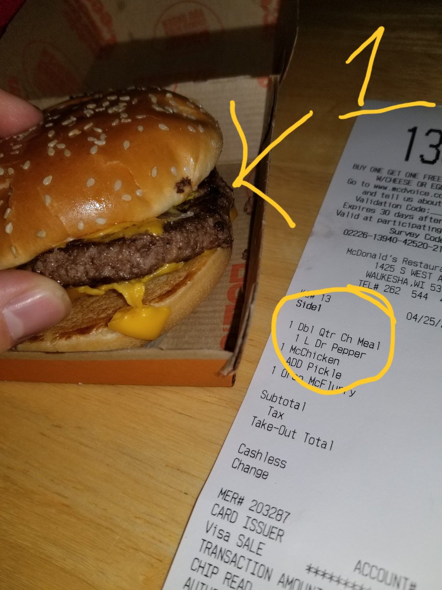 cmonahan16's tweet photo. @McDonalds math is important. https://t.co/XLVOC9apa5