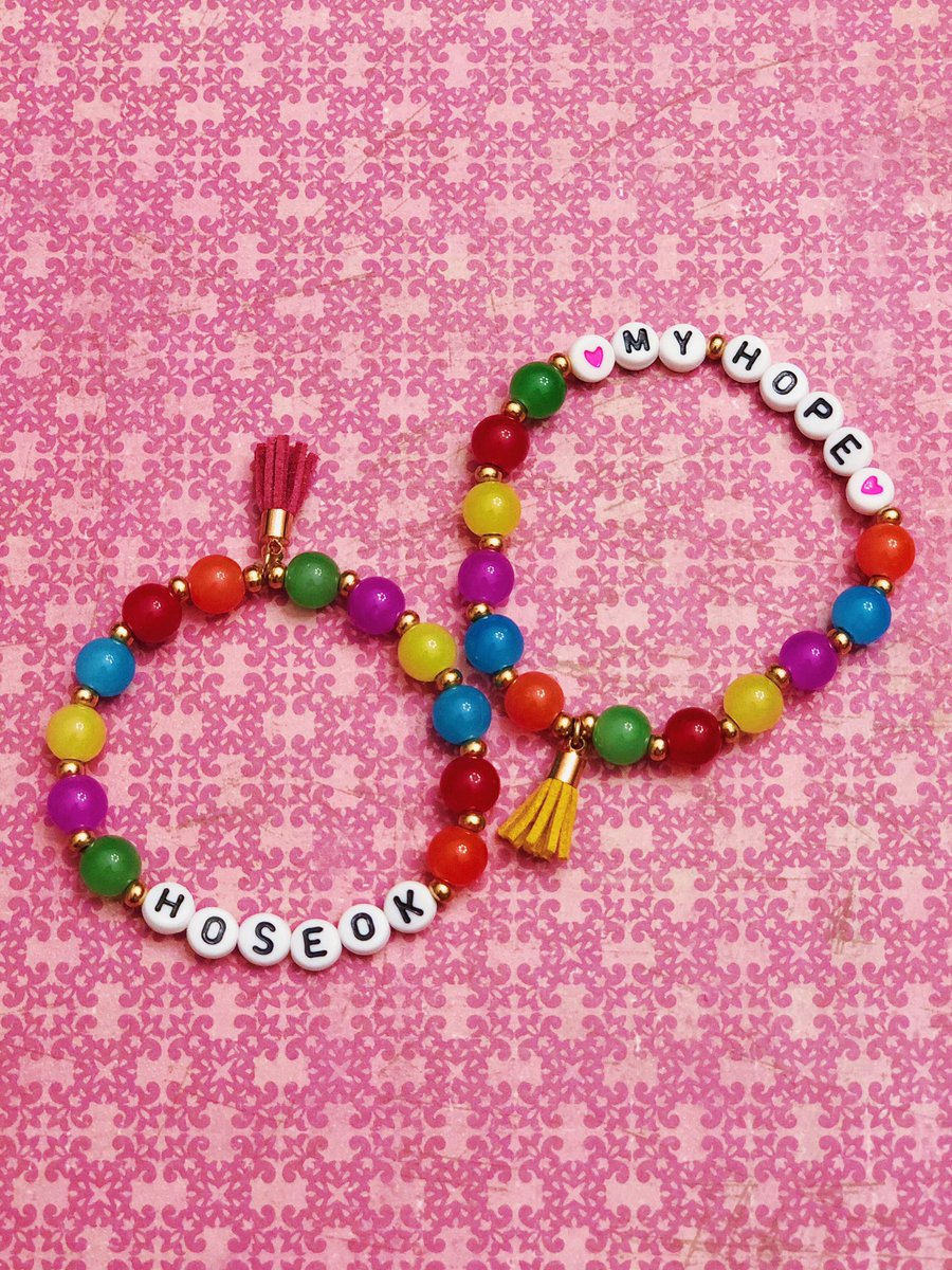 beadsandbts's tweet photo. Bias Bracelets (1/2) #bts #btsbracelets #bracelet #themedbracelets #btsarmy #army #borahae #art #beads #beadedbracelets #kpop #jewelry #btsjewelry #fanart #btsfanart #rm #namjoon #jin #suga #yoongi #jhope #hoseok #jimin #v #taehyung #jungkook #bias #biasbracelets #kpopfanart https://t.co/aYyqBldxE1