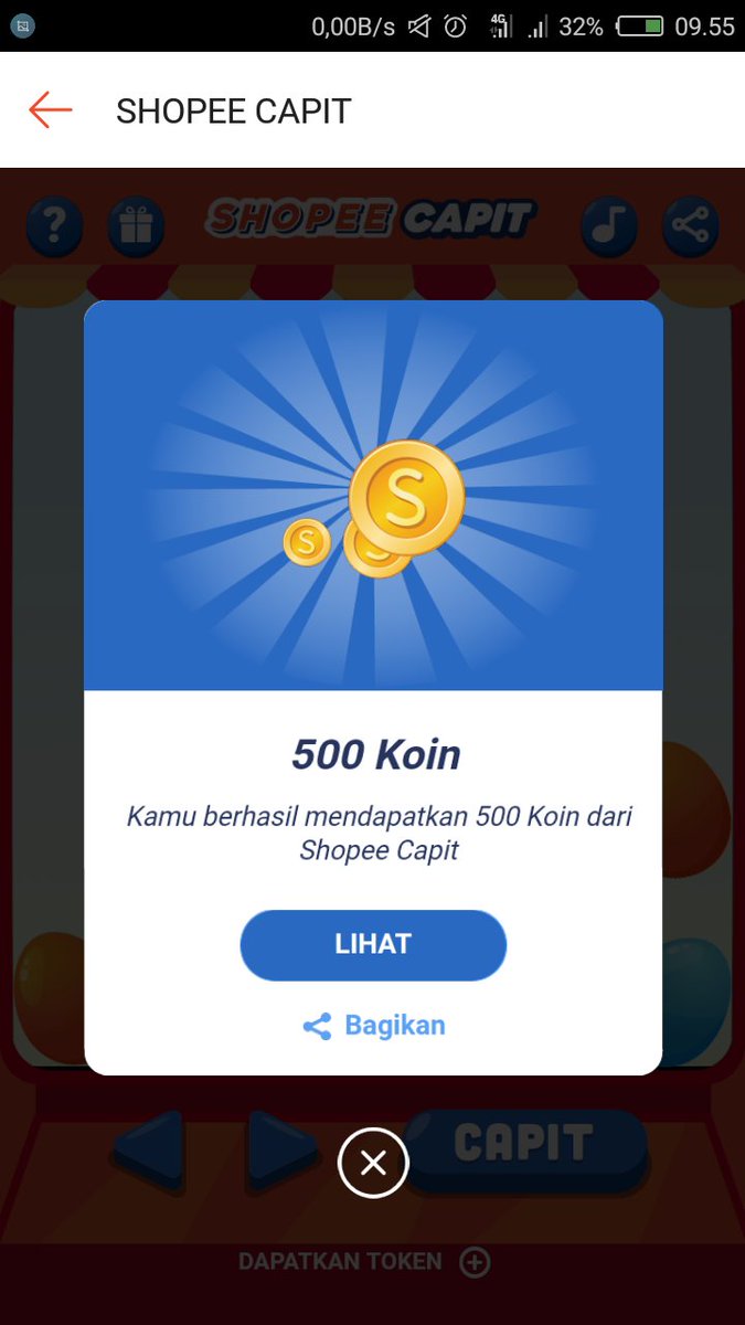 maratuuusshlh's tweet photo. Sampai habis :v
Dan itu koin tertinggiku dari #ShopeeCapit https://t.co/WaGbUY1UsM