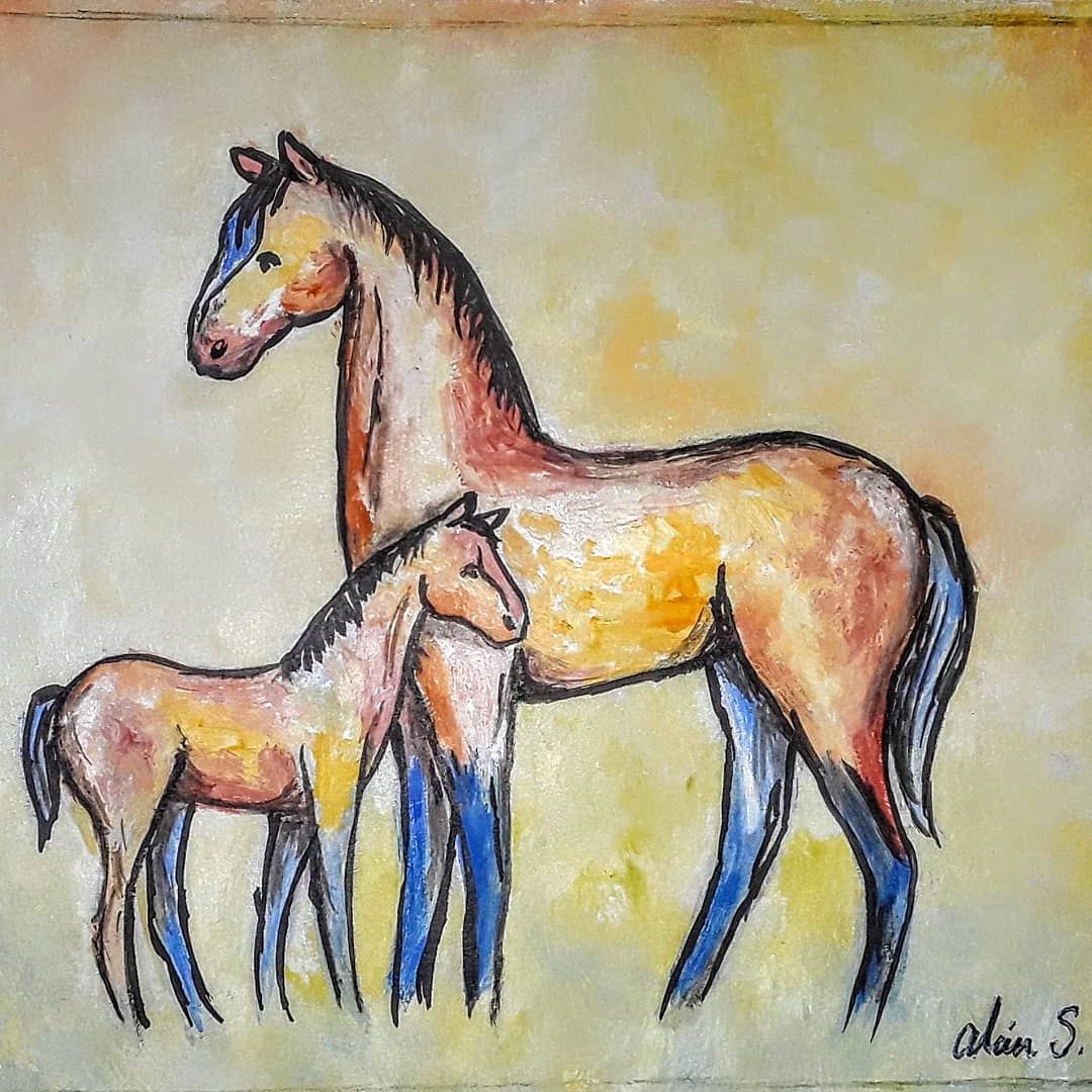 AlanSaidParraA1's tweet photo. Hello, Friends, síganme comenzare a subir mis pinturas. https://t.co/kWEgTmyodW