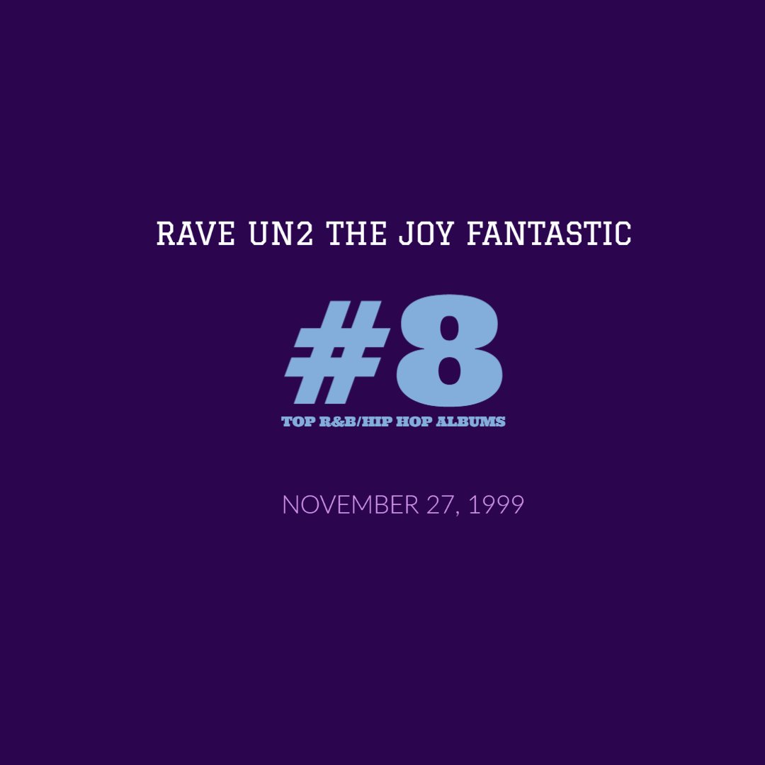 Fast forward to…Rave Un2 the Joy Fantastic released November 9, 1999.  https://album.link/us/i/1421848107 