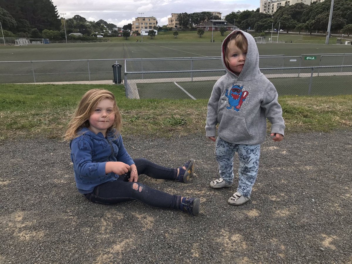 I am sure @WgtnCC didn’t account for the pure joy these stones at Wakefield Park would bring toddlers during a pandemic. #lockdownparenting