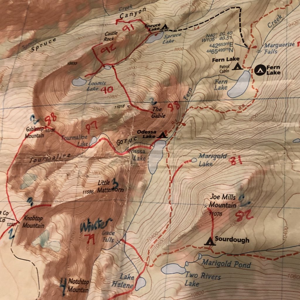 In Lisa Foster’s guide, she describes routes from Fern Creek up to the peaks as class 2+. I’ve looked and not sure, but would love to give it a try.
