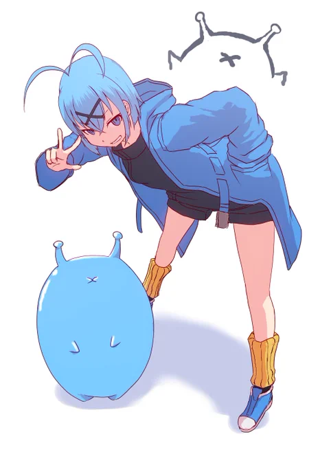 その……以前プルプルは既に擬人化しておりまして…
こちらで勘弁していただけないでしょうか… 