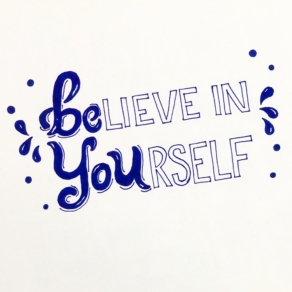 jitinlamba's tweet photo. Believe in Yourself #handmade #handlettering #handlettered #typography #typographydesign #instatype #typegram #willgetthere #beliveinyourself https://t.co/VLWoWmBkG3