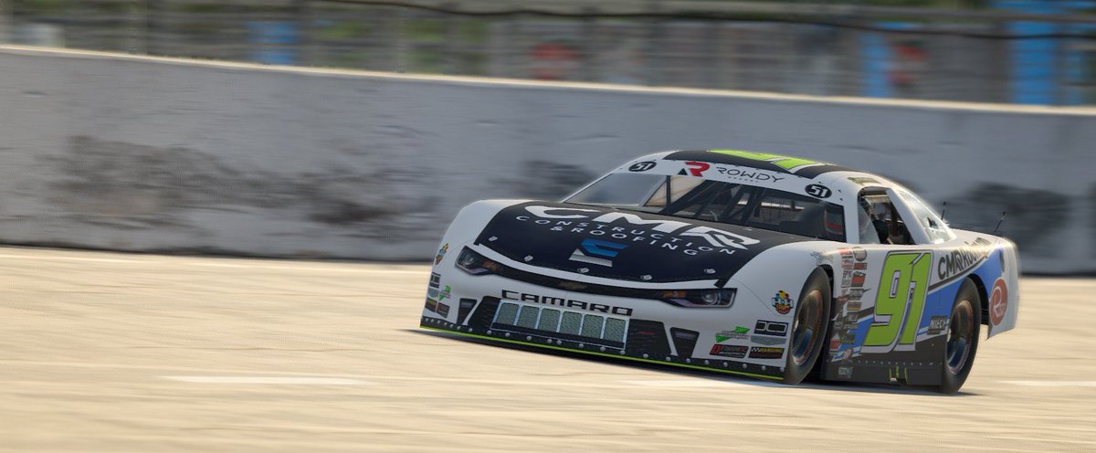 EpykInc's tweet image. A fresh look for the 91 of @TyMajeski  for tonight’s @speed51dotcom Rowdy Energy Select Super Series from virtual @5FlagsSpeedway.