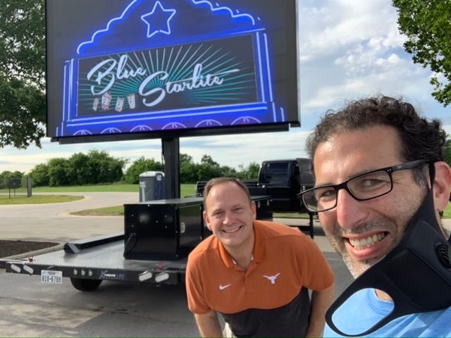 UrbanDrivein's tweet image. Inventing fire was pretty cool and all but we just invented the worlds first Daytime Drive-in movie experience... and it totally works! #BlueStarlite #ultimateoutdoorentertainment