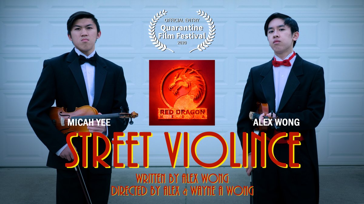 FuriiousWayne's tweet photo. STREET VIOLINCE #ShortFilm from Red Dragon Media - Now part of #QuarantineFilmFest & #Youtube Dedicated to #Classof2020 Written co-directed stars #seniors2020 @AlexWongChxr during #Quarantine #SpringBreak for @BBHHSorchestra #JoinOrchestra #BBHeritage ~ https://t.co/YDc4jqNmmn https://t.co/PbmWp7VDuO