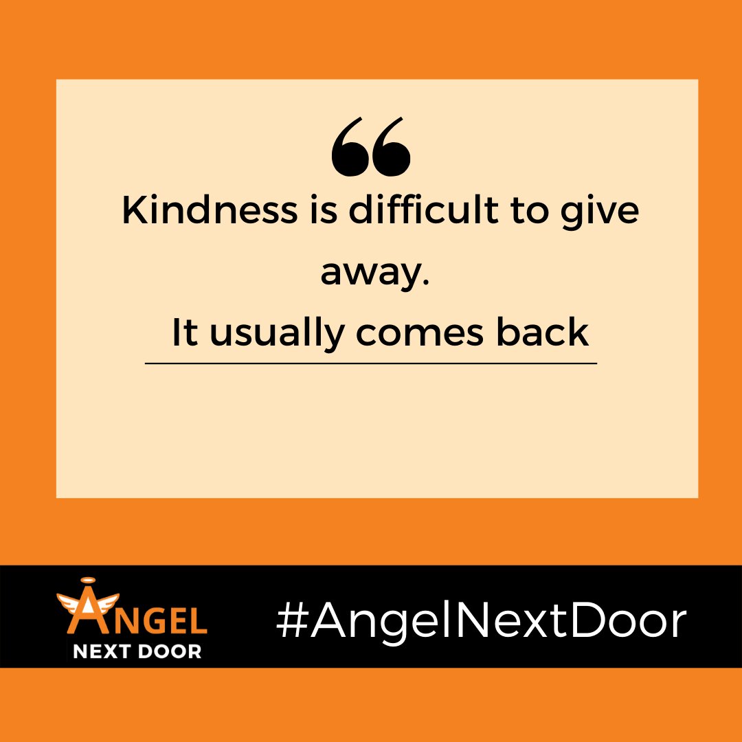 enterprisemonk's tweet photo. Have a great Sunday ahead Angels ❤️
May you continue showering your kindness to all the people in need near you ! 💞
Register yourself as an Angel:
https://t.co/z9fDfFSqiJ
#AngelNextDoor #KindnessMatters #KindnessIsContagious #SpreadKindness #SpreadHelp #Quote https://t.co/umNv36VY9m