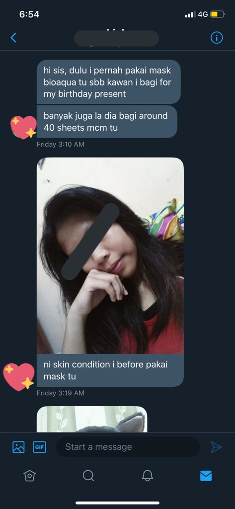 I received this in my dm from this thoughtful sister. She even gave the evidence with picture of before & after because she really wants you guys to ponder upon this. Orang yang dah pakai & got bad effect usaha nak suruh sis spread awareness, there’s no reason for us to try it k?