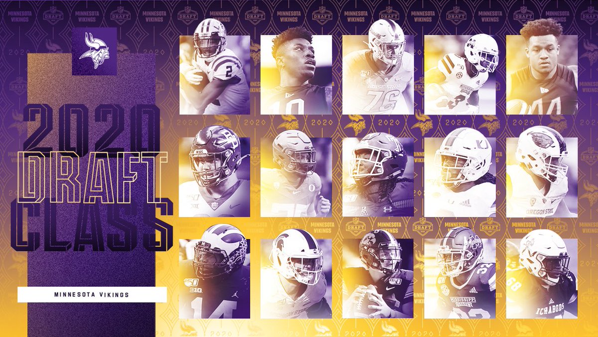#VikingsDraft Class of 2020

<a href="/JJettas2/">JJETS✈️</a> 
@JGreatness_12 
<a href="/Ezra508/">Ezra Cleveland</a> 
<a href="/camdantzler3/">Cam Dantzler</a> 
<a href="/DWonnum/">D. J. Wonnum</a> 
<a href="/JamesHusker38/">James Lynch</a> 
<a href="/Tdye15dbTroy/">Troy Dye</a> 
<a href="/__harry22/">Harrison Hand</a> 
<a href="/KJ_Osborn/">KJ Osborn</a> 
<a href="/BlakeBrandel/">Blake Brandel</a> 
<a href="/NoExcuses_23/">Joshua Metellus</a> 
<a href="/kennyw97/">Kendrick</a> 
<a href="/Njstan4/">Nate Stanley</a> 
Brian Cole II
<a href="/BigMyke_Hinton/">Kyle Hinton</a>