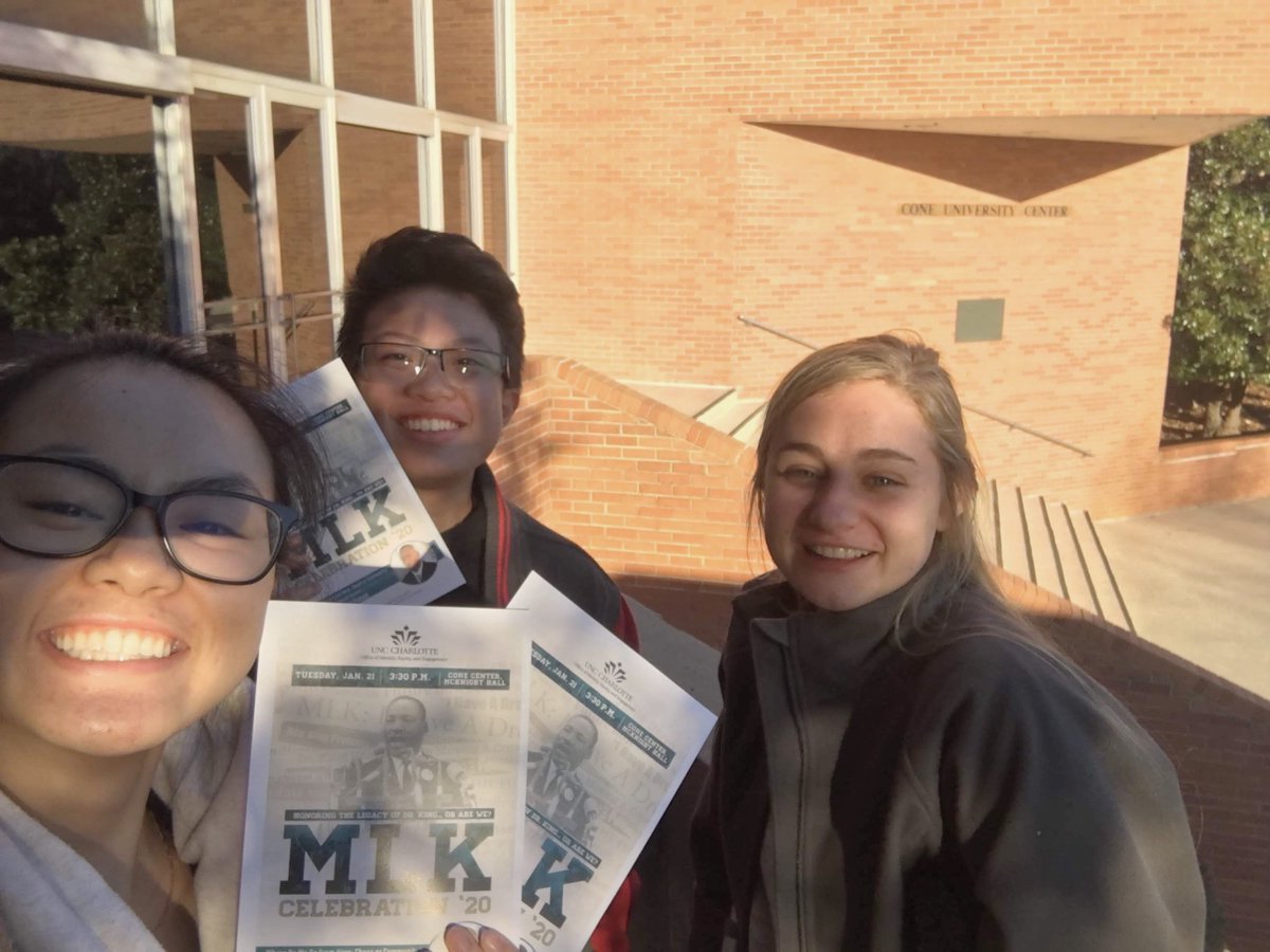 I attended a lecture for UNCC's MLK Day celebration back in January
#RhoKappa