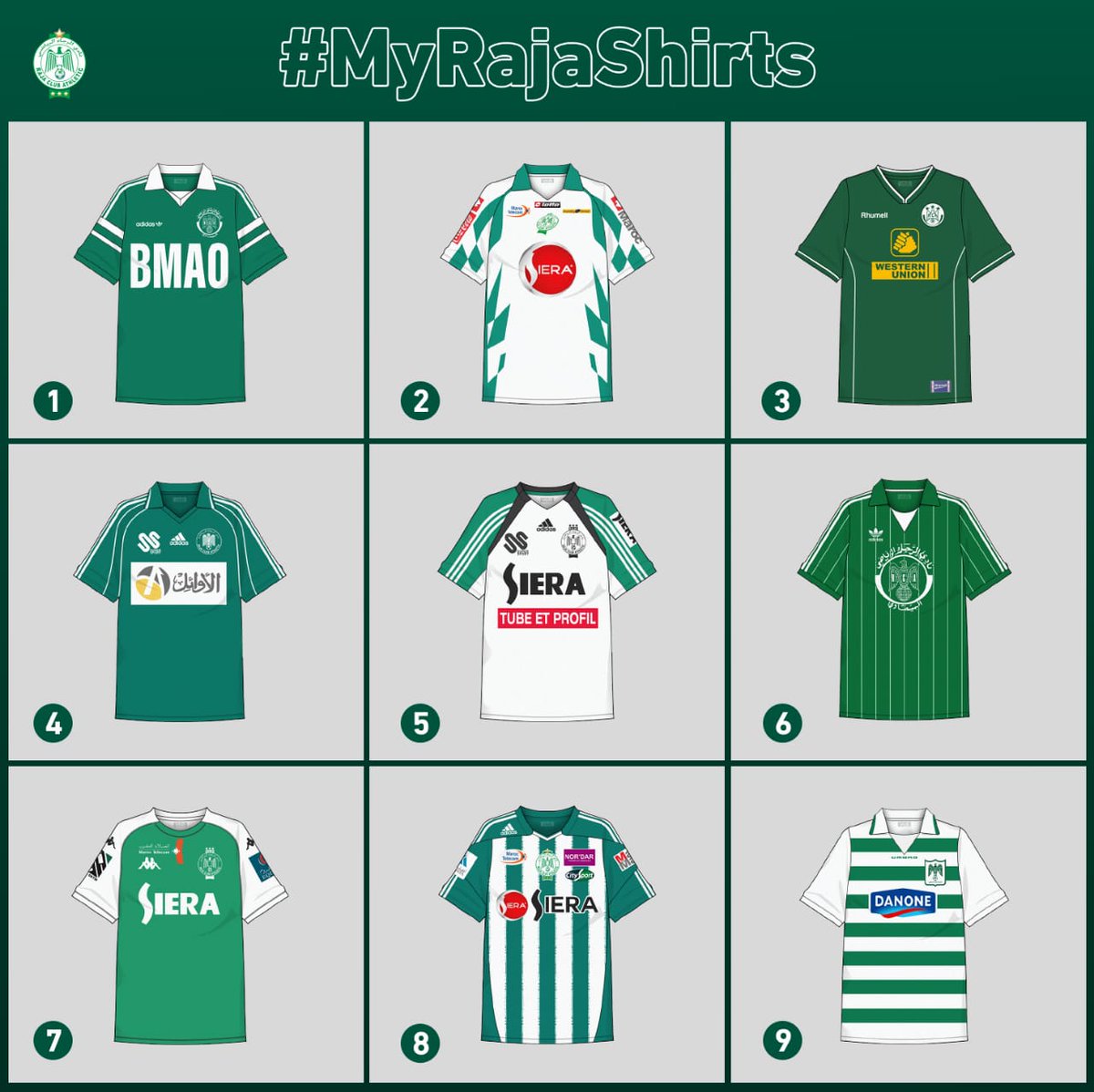 photo Raja Casablanca Jersey 2020 raja club athletic shirts